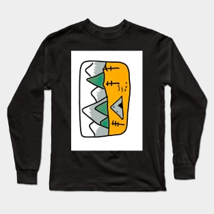 Camping Painting Long Sleeve T-Shirt